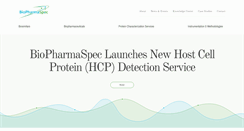 Desktop Screenshot of biopharmaspec.com